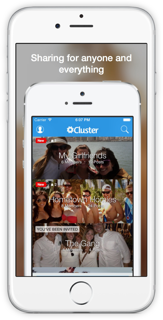 Screenshot of Cluster