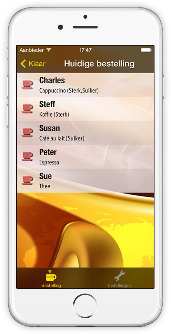 Screenshot of Coffee Coach