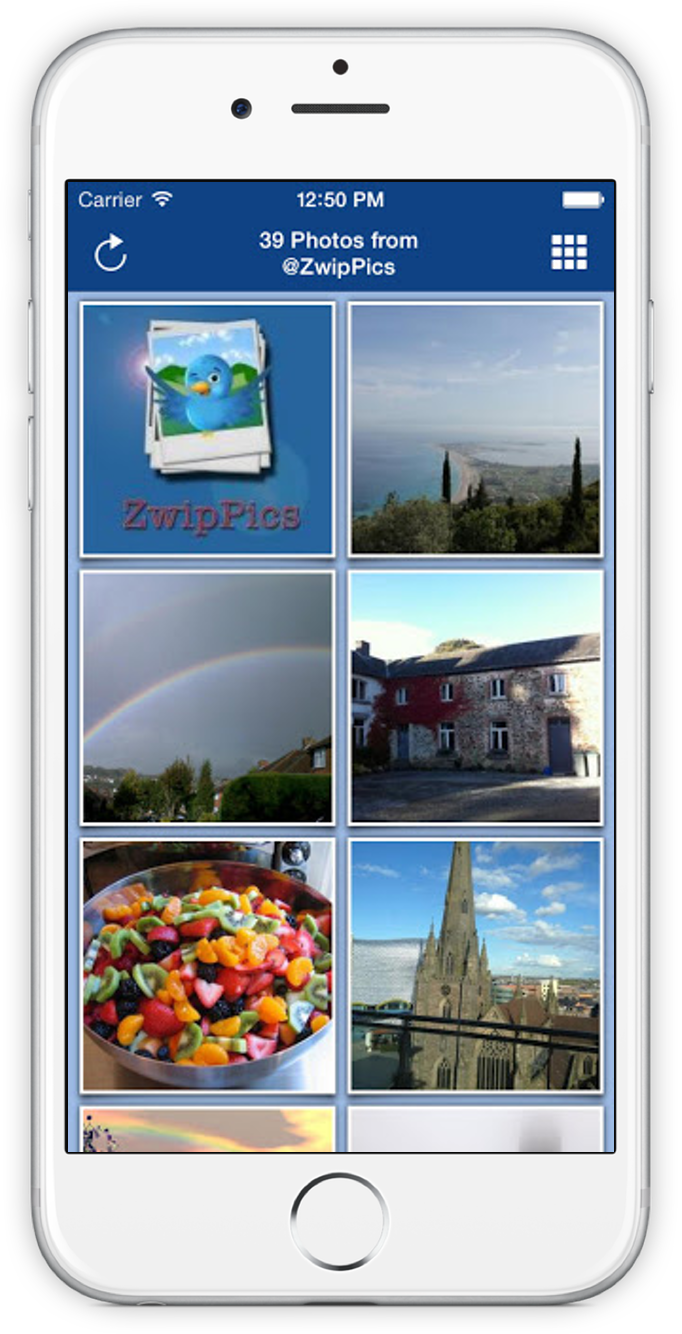 Screenshot of ZwipPics