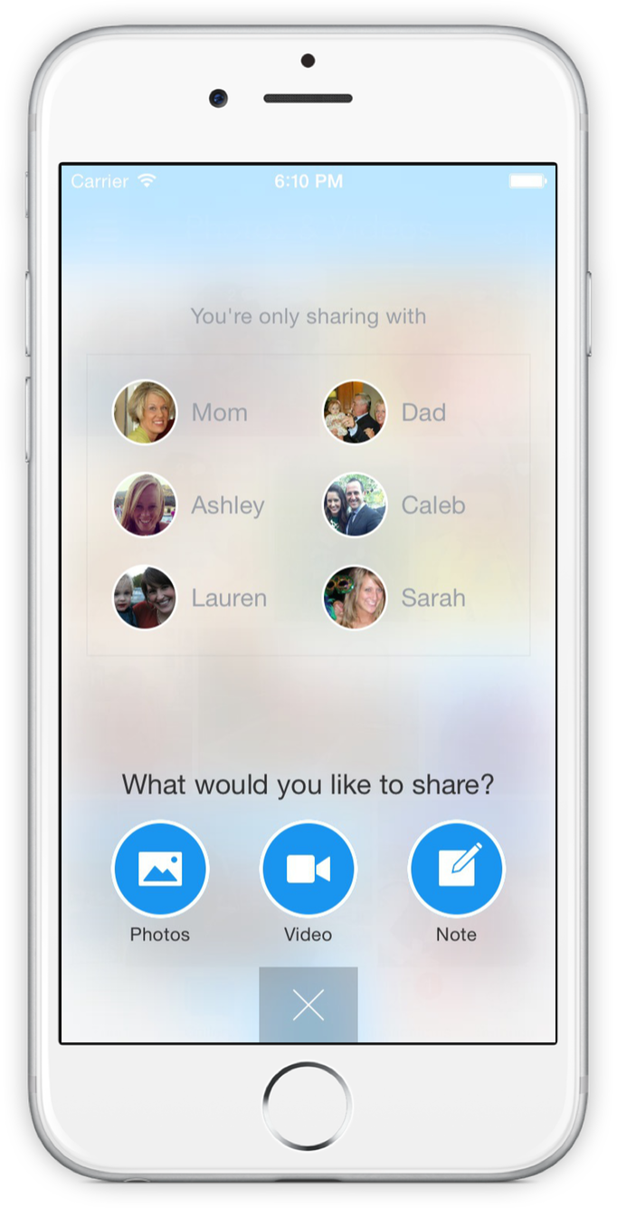 Screenshot of Cluster